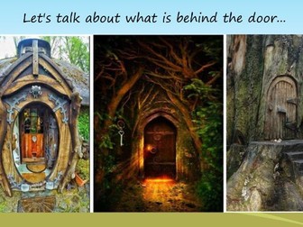 Free-write behind the Magical Door