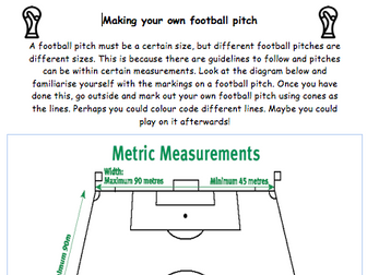 World Cup Football 2018 Activities and Resources and Worksheets - Maths