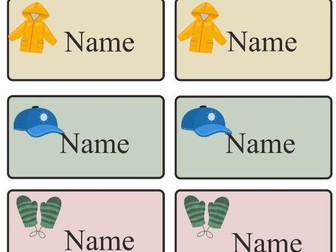 Peg Labels