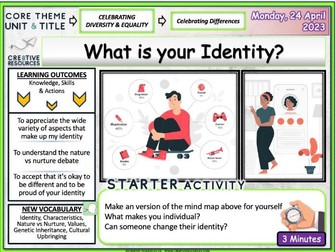 What is identity - Exploring Identity