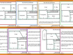 Differentiated Area and Perimeter Floor Plan Challenge | Teaching Resources