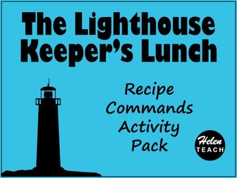 The Lighthouse Keeper's Lunch | Commands Activity Pack Differentiated