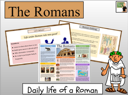 History- The Romans- Daily life of a Roman lesson by ResourcesForYou ...