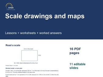 Scale Drawings and Maps | KS3 Ratios, Units and Plans