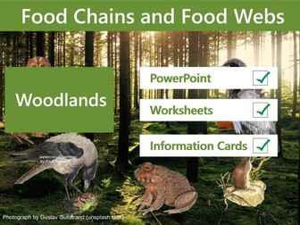 Food Chains and Food Webs - Woodlands