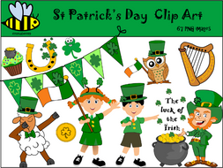 St. Patrick&#039;s Day Clip Art | Teaching Resources