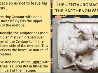 Myth and Religion - Unit 6, Lesson 1: Intro to Myths and Symbols of Power (Centauromachy)