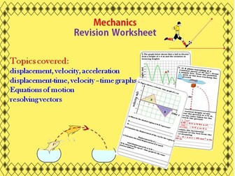 Mechanics- Motion- Revision Worksheet