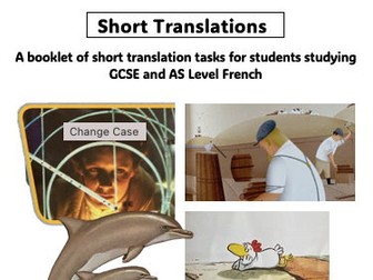 French Translation Booklet - GCSE / AS Level