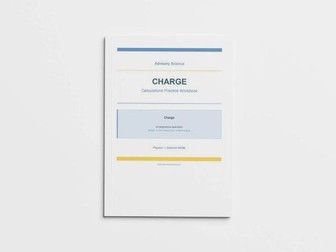 Charge Flow Q=It - Edexcel GCSE Physics Calculation Practice Book