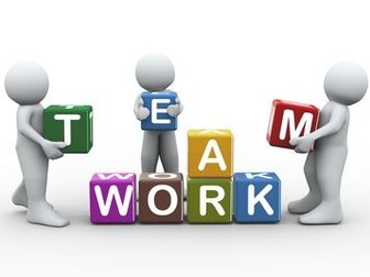 PSHE lesson on Teamwork.