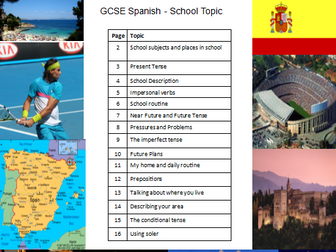 Spanish GCSE School Workbook