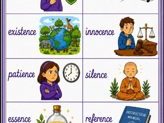 Year 6 EAL Spelling Poster - Autumn Week 6
