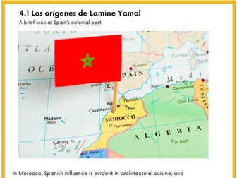 Lamine Yamal - cover & research project Marocco & Equatorial Guinea