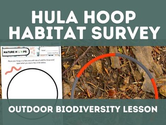 Hula Hoop Habitat Survey – Outdoor Biodiversity Lesson