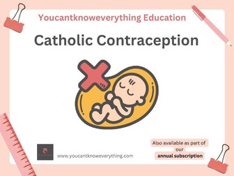 Catholic Contraception