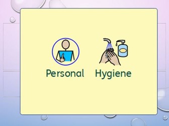 Personal Hygiene Lesson in CIP SEN