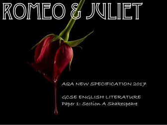 Romeo and Juliet - Remote Learning SOW