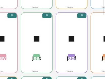 Phonics Screening Check Practice Pack (Alien Words Included)