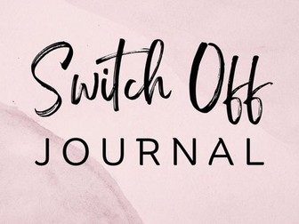 Switch Off Journal