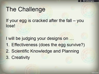 Egg Drop - STEM challenge