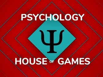 A Level Psychology House of Games Quiz