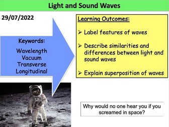 KS3 Light and Sound Waves