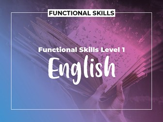 Speaking Functional Skills