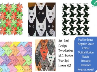 Art and Design Tessellation KS2