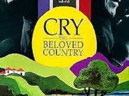 Literary analysis cry the beloved country