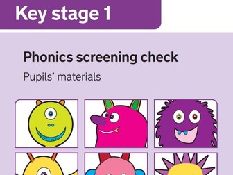 Phonics Screening PowerPoints