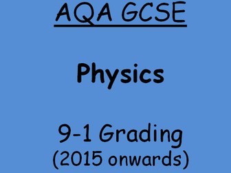 AQA GCSE P8 Force in Balance Topic