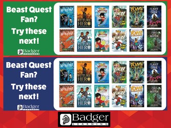 Books Like Beast Quest Bookmarks