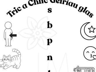 Tric a Chlic Glas llythrennau