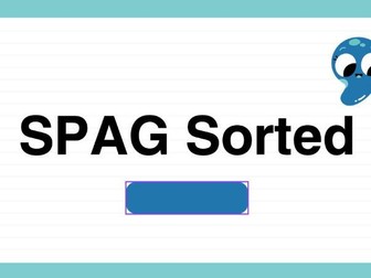 SPaG Sorted: KS2–KS3 Grammar, Punctuation & Spelling Unit (5 Lessons)