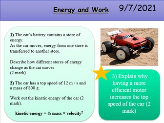 P1.3 Energy and Work