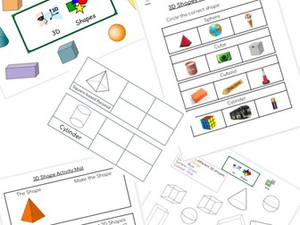 3D Shapes - EYFS - SEN
