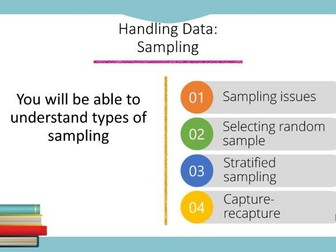 Handling Data: Sampling Powerpoint (Higher GCSE)