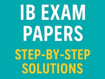 IB Math AA SL | May 2022 Paper 1 & 2 (TZ2) | Fully Worked Solutions