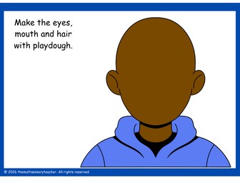 Fine Motor Playdough Mats - Shapes, Faces, Space and Flowers