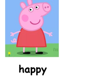 Peppa Pig and Bluey Emotion cards