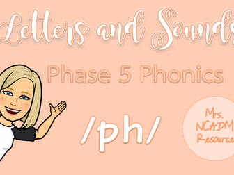 Phase 5a Phonics /ph/ resource pack (Letters & Sounds)