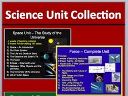Space, Flight, Ecology and Electricity Unit Collection - Everything you need