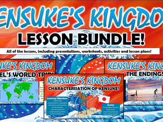 Kensuke's Kingdom Lesson Bundle!