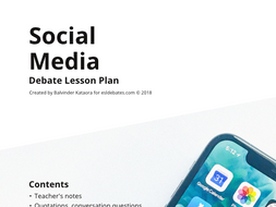 Social Media - Complete Debate Pack