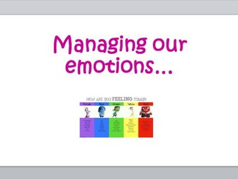 Managing Emotions Assembly