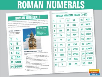 Ancient Romans - Roman Numerals