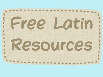 Latin GCSE: Free sample set