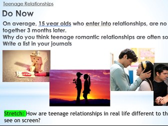 Teenage Relationships - Lessons