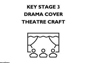 KS3 Drama workbook - Theatre Roles & Terminology